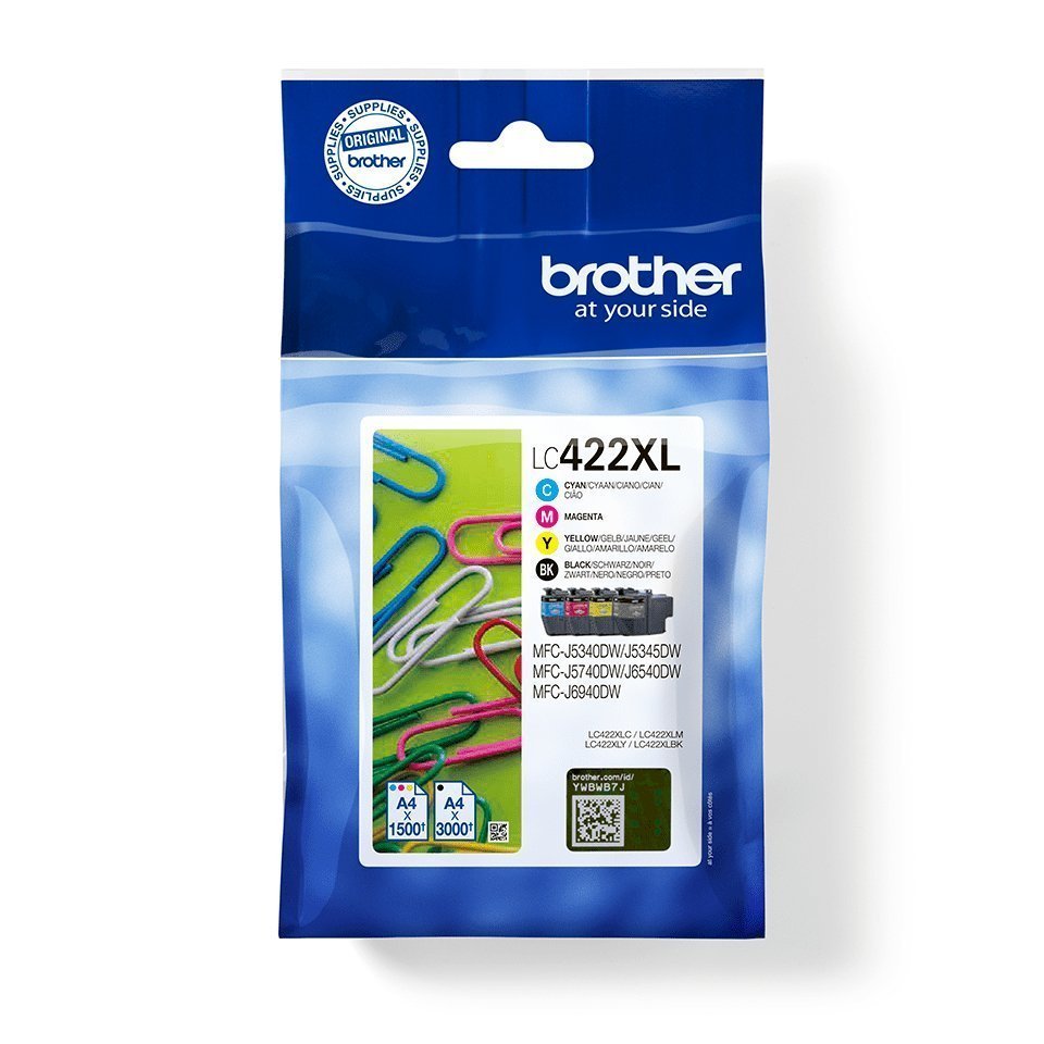 Brother Tinta LC-422XLVALDR / LC422XLVALDR 