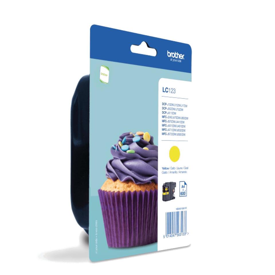 Brother Tinta LC-123CBP / LC123CBP Cian Standard