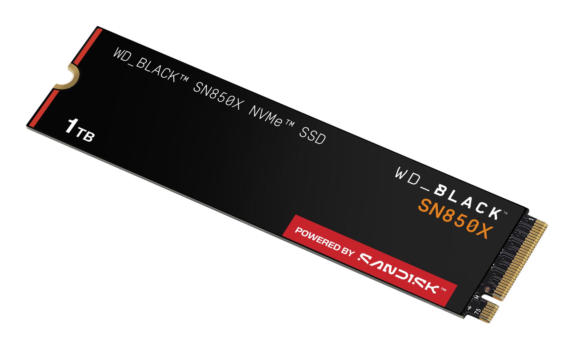 Western Digital SSD M.2 WD Black SN850X / WDS100T2X0E-00BCA0 Multicolore