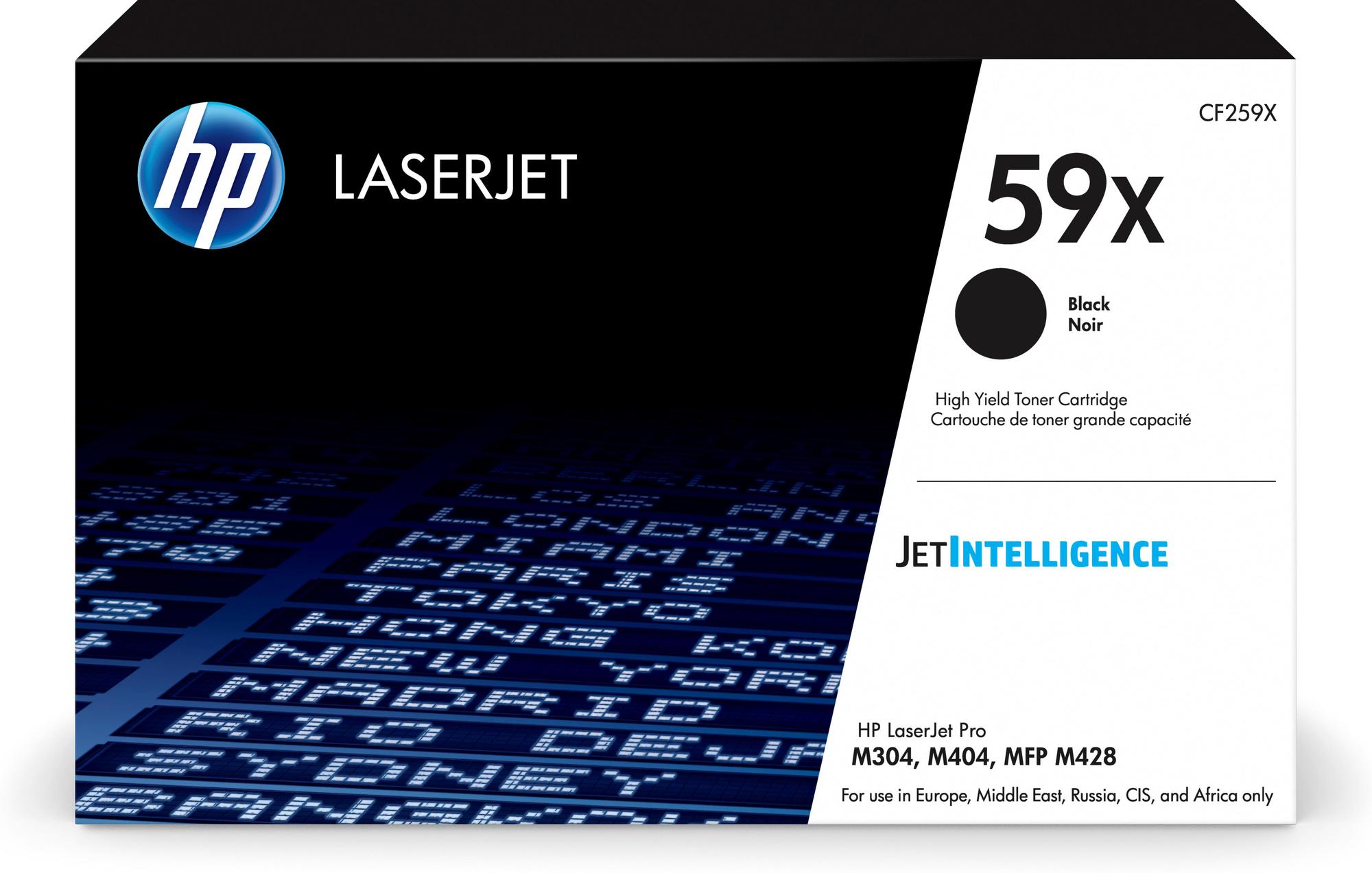 HP Toner 59X / CF259X Nero XL