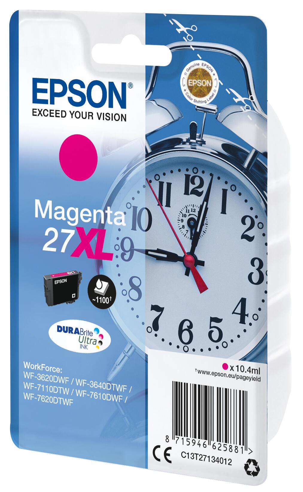 Epson Ink 27XL / C13T27134012 Magenta Standard