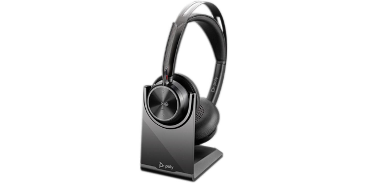 Plantronics/Poly Auriculares Voyager Focus 2 MS mit Ladestation / 9T9J6AA#AC3 Negro