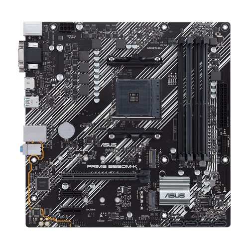 Asus Mainboard PRIME B550M-K / 90MB14V0-M0EAY0 Schwarz