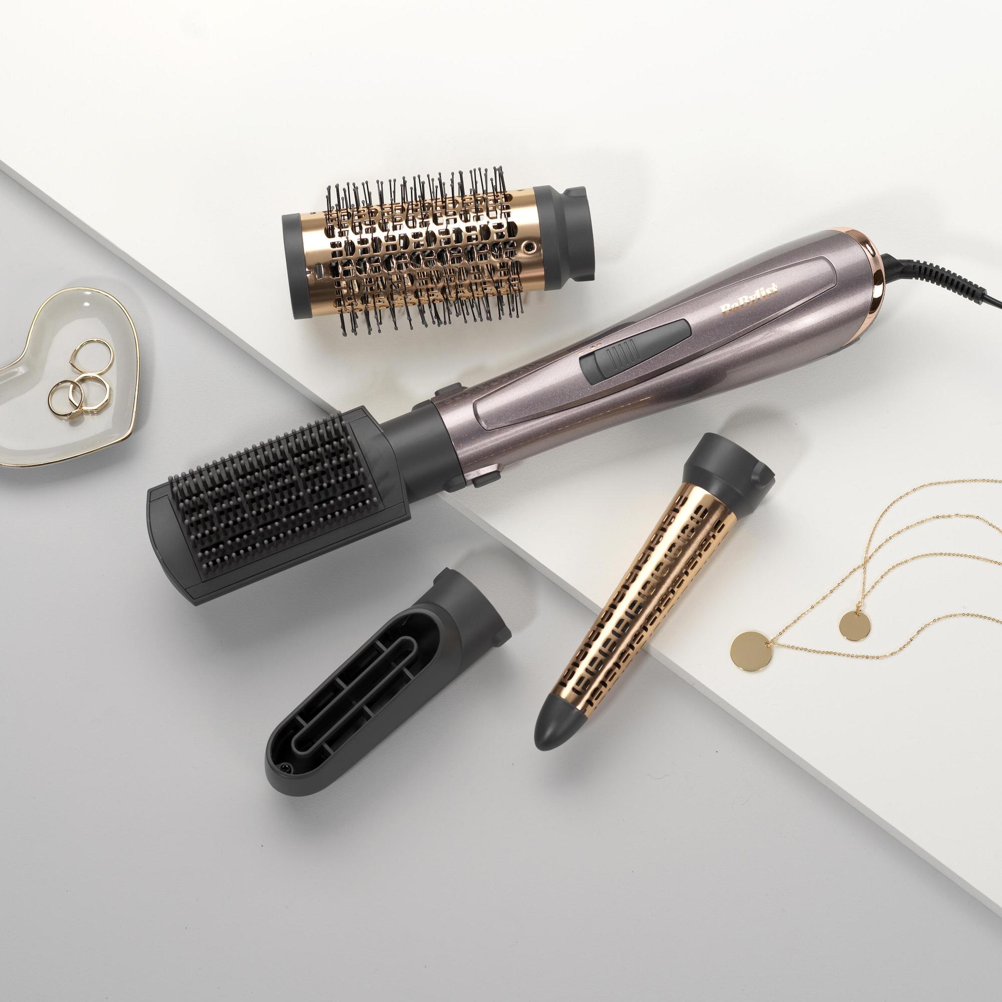 BaByliss Cepillo de aire caliente AS136E / AS136E Negro, cobre, paladio