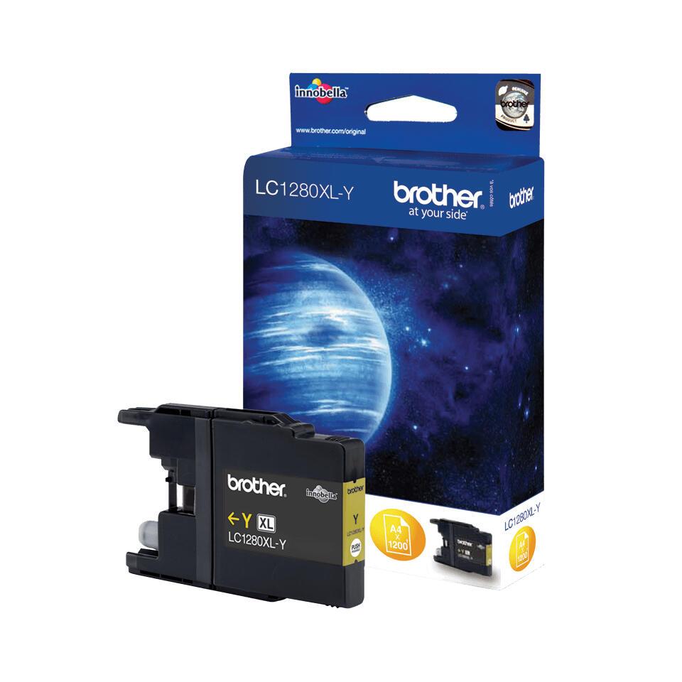 Brother Tinta LC-1280XLY / LC1280XLY Amarillo Standard