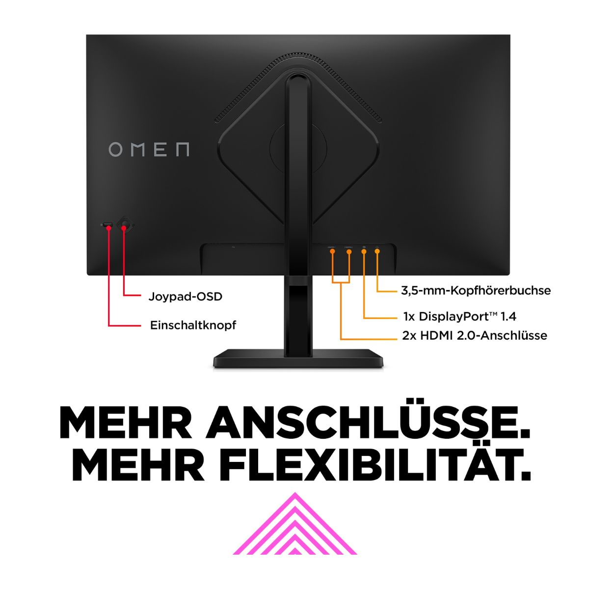HP Monitor 780H4E9 / 780H4E9#ABB Schwarz (27 ")