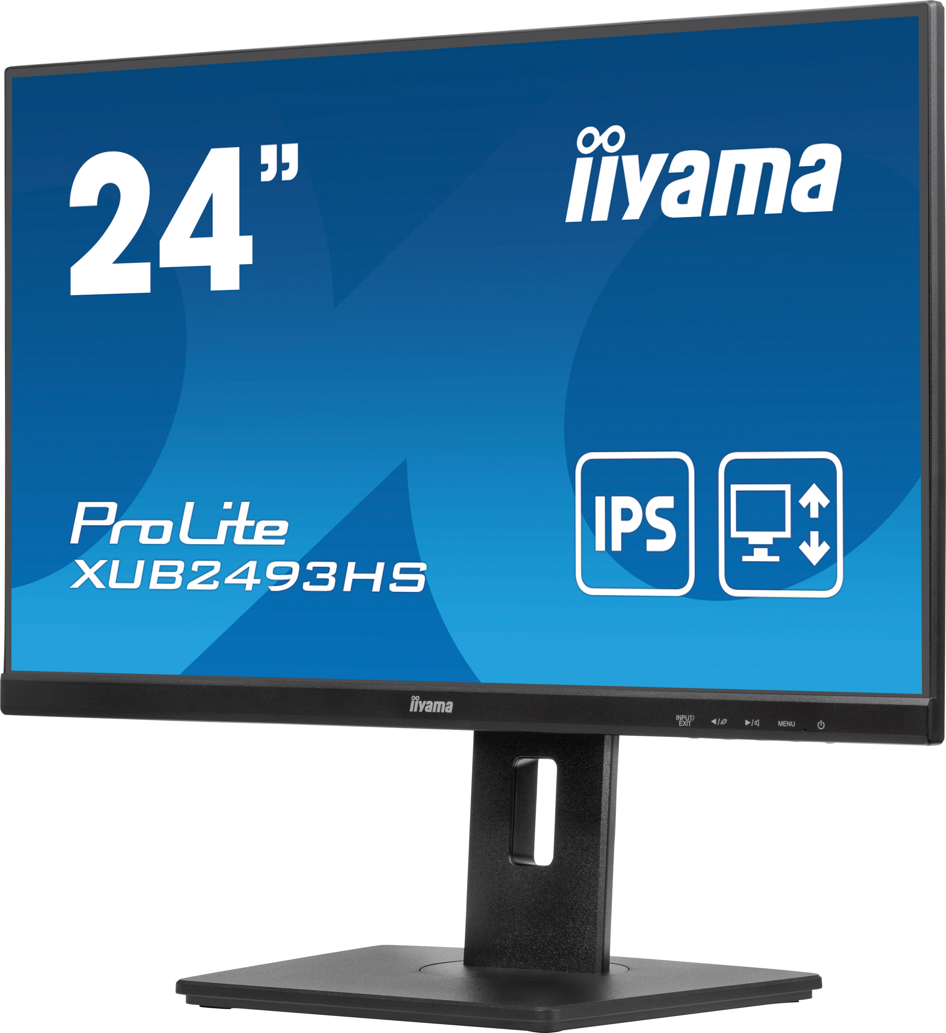 iiyama Monitor XUB2493HS / XUB2493HS-B6 Black 60.5 cm (23.8")