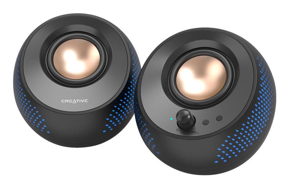 Creative Altoparlante Pebble X / 51MF1715AA000 Nero Doppelpack