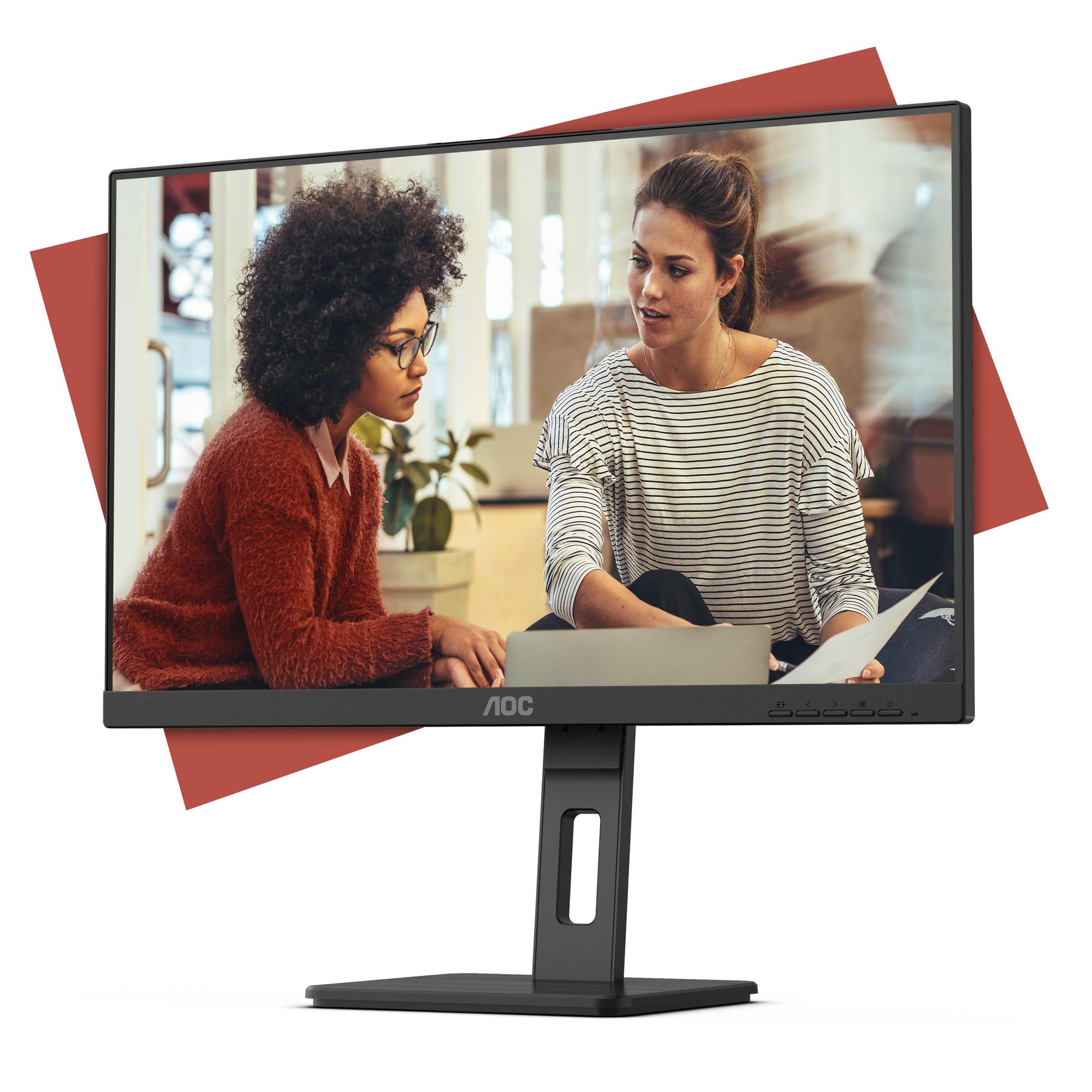 AOC Moniteur 24E3QAF / 24E3QAF Noir 60,5 cm (23.8")