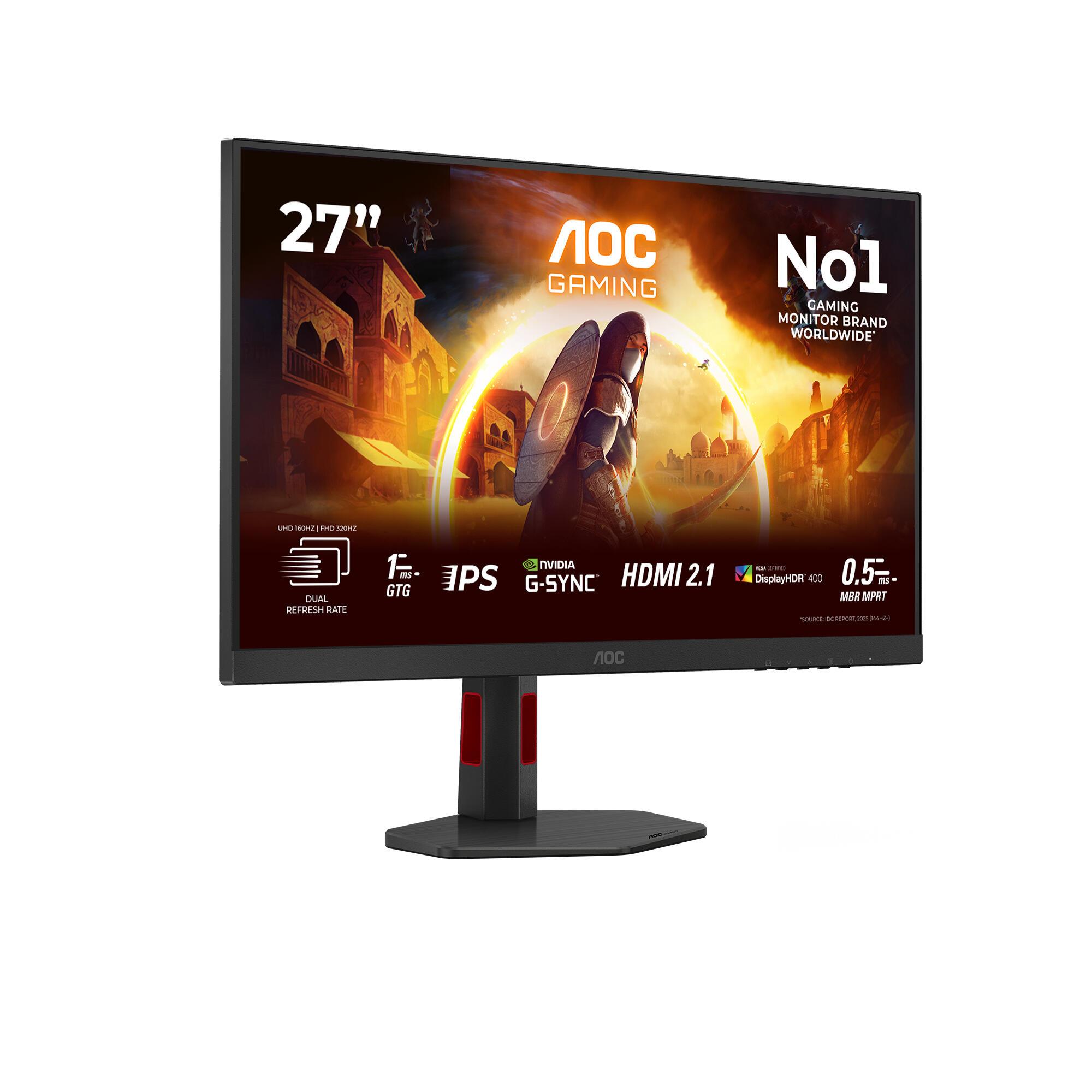 AOC Monitor G4 U27G4R / U27G4R Schwarz, Rot 68,6 cm (27")