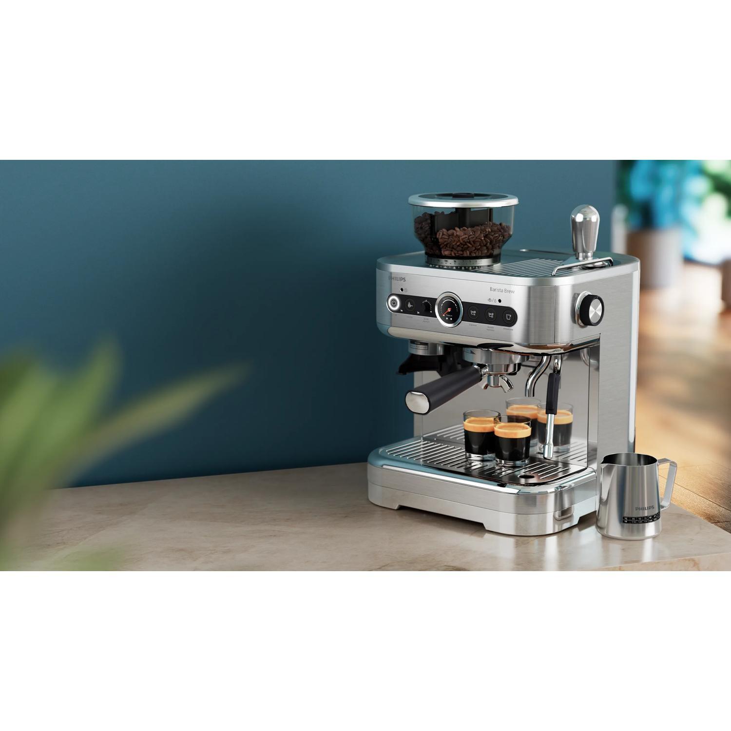 Philips Siebträgermaschine Barista Brew / PSA3228/01 Grau