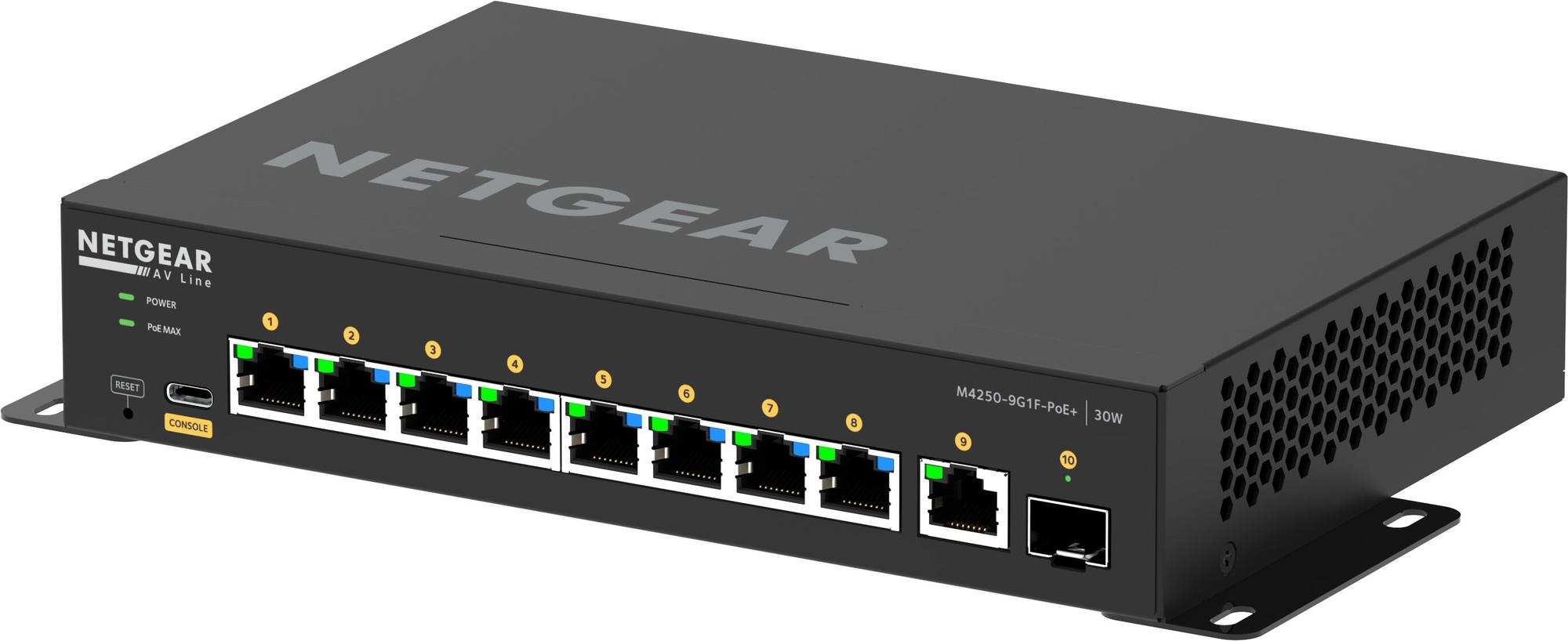 Netgear Interruptor GSM4210 / GSM4210PD-100EUS Negro