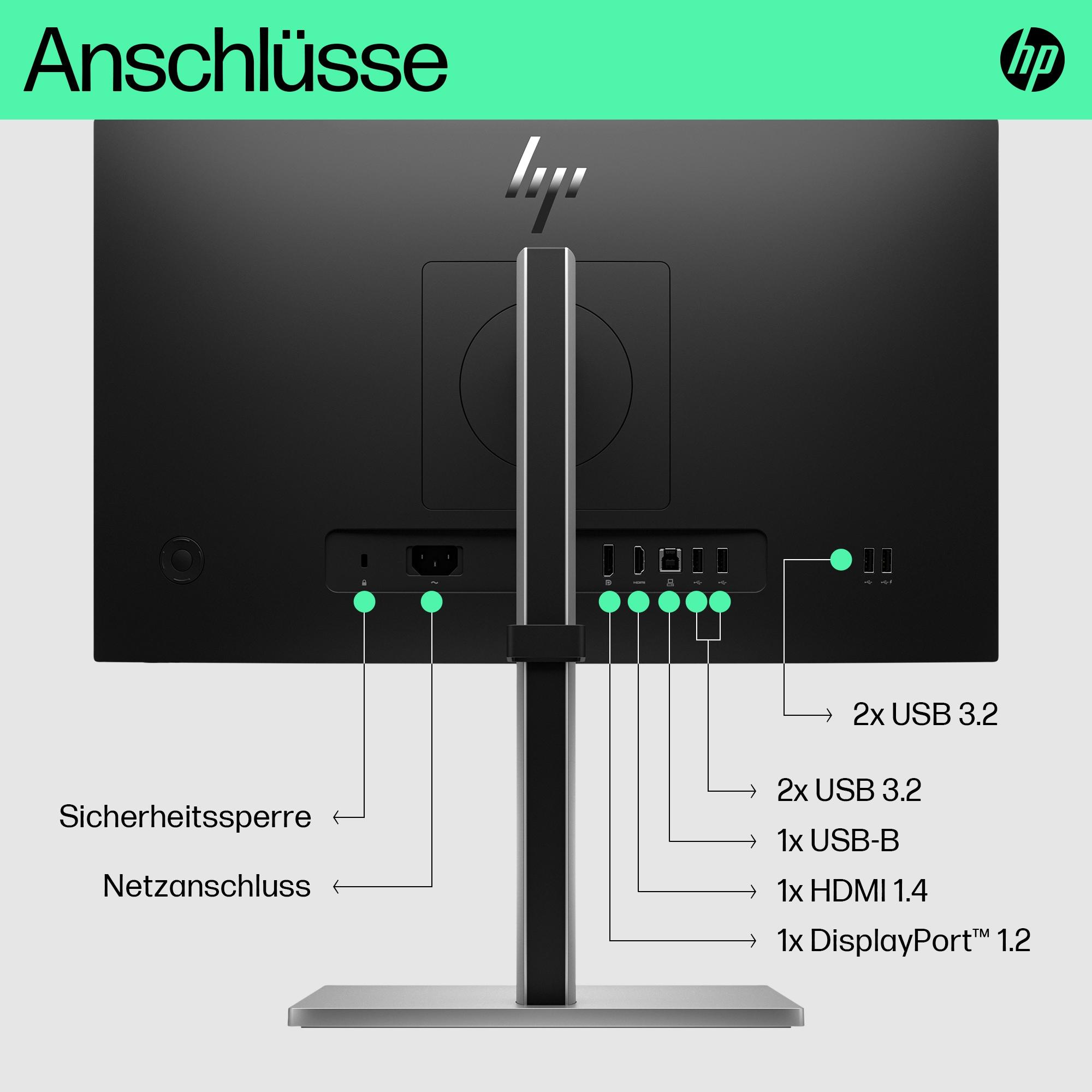 HP Monitor E22 G5 / 6N4E8AA#ABB Nero, argento 54,6 cm (21,5")