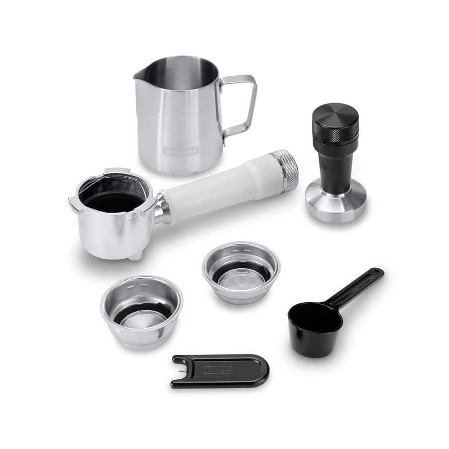 De’Longhi Portafilter machine Dedica Duo / EC890.WI White