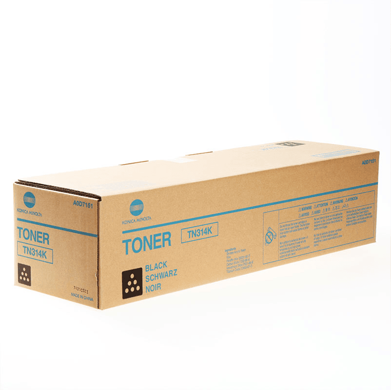 Konica Minolta Toner TN314K / A0D7151 Nero