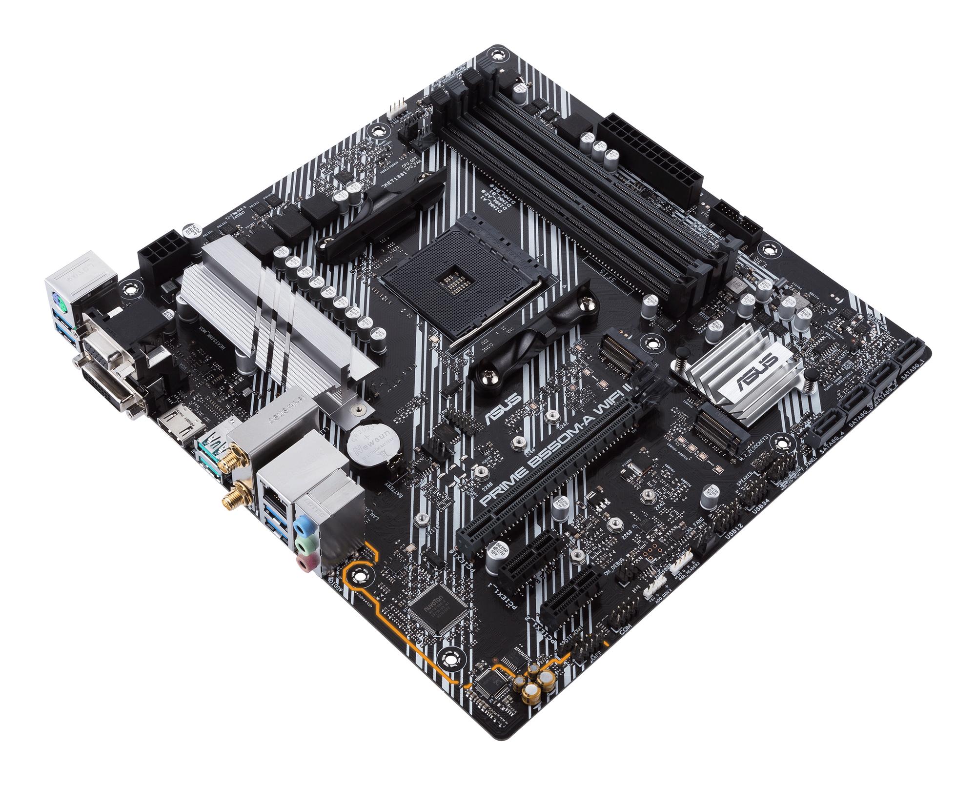 ASUS Mainboard PRIME B550M-A WIFI II / 90MB19X0-M0EAY0 Multicoloured