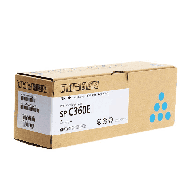 Ricoh Toner Type C360 / 408189 Ciano