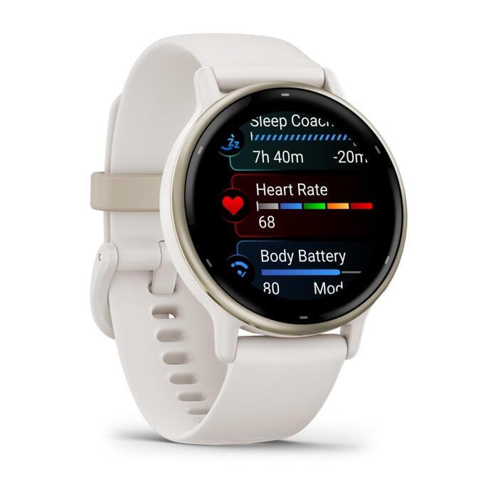 Garmin Indossabile Vivoactive 5 cream / 010-02862-11 Bianco 3,05 cm (1,2")