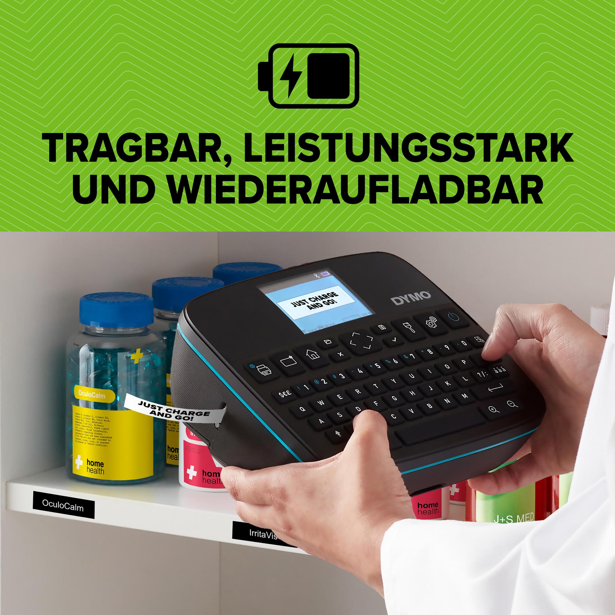 DYMO Labelling device LabelManager 640CB / 2202104 Black Standard