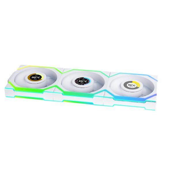 Lian Li Fan Uni Fan SL / 12SLLCD1W3W White 3-Pack