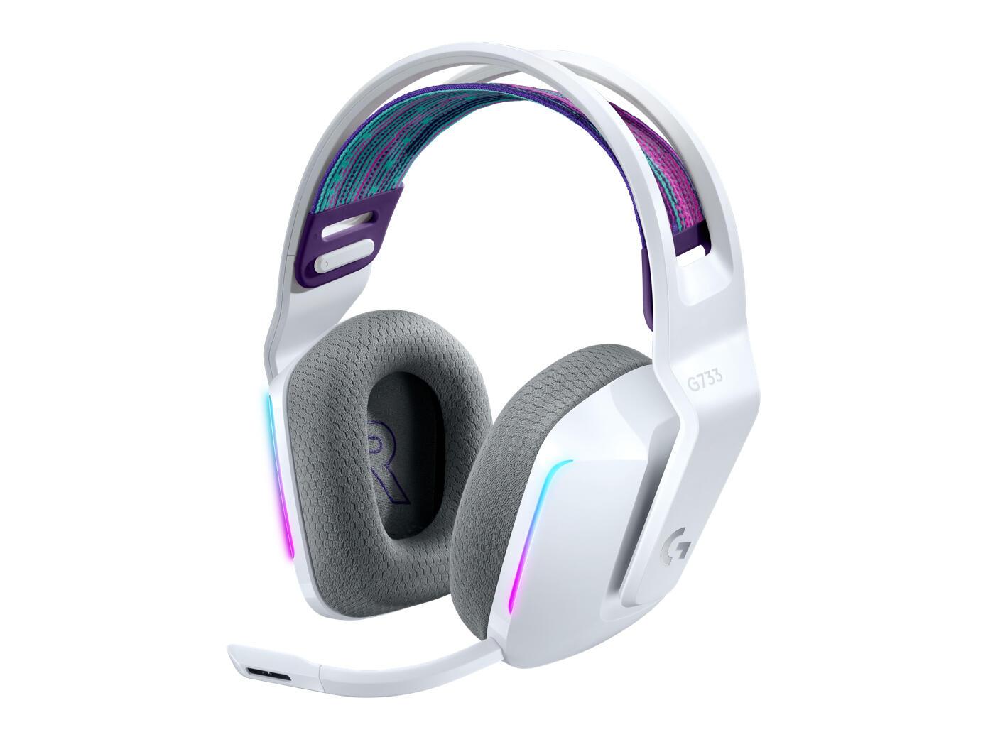 Logitech Headset G733 Lightspeed / 981-000883 Weiß