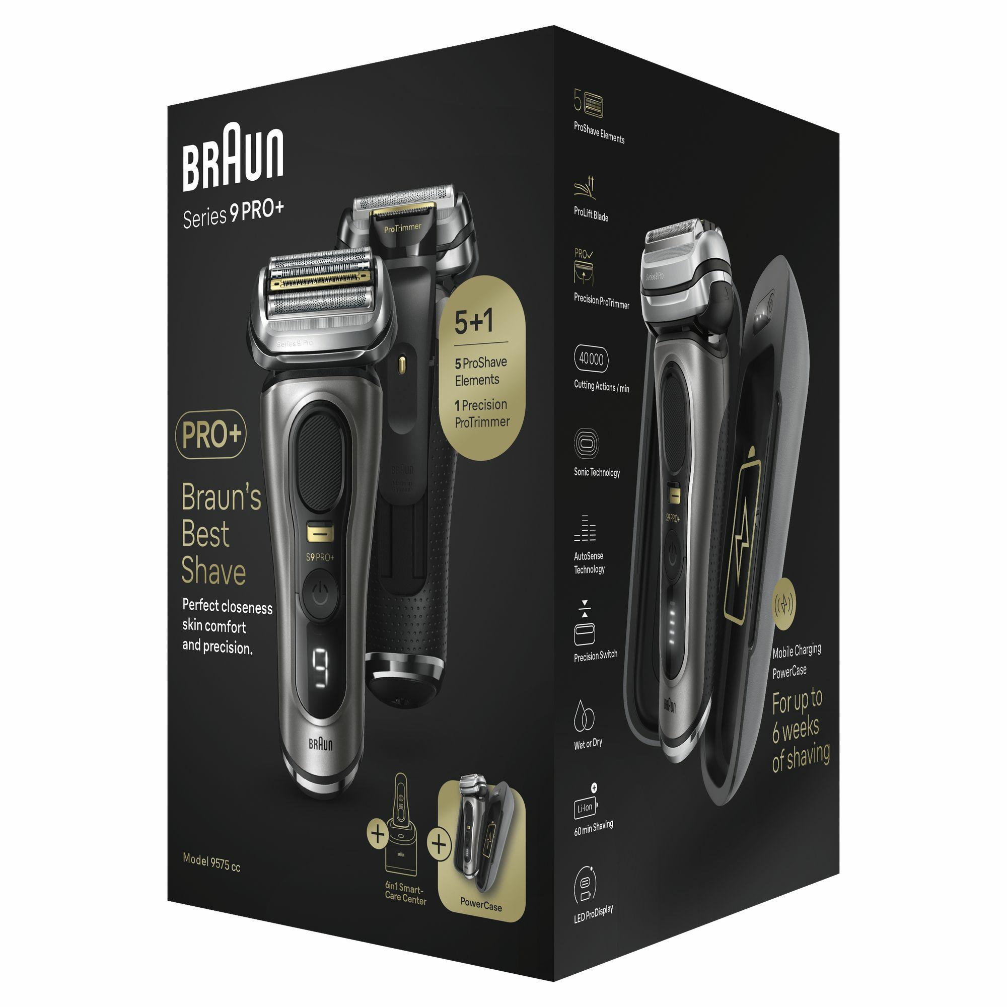 Braun Rasoio 9575CC Metallico