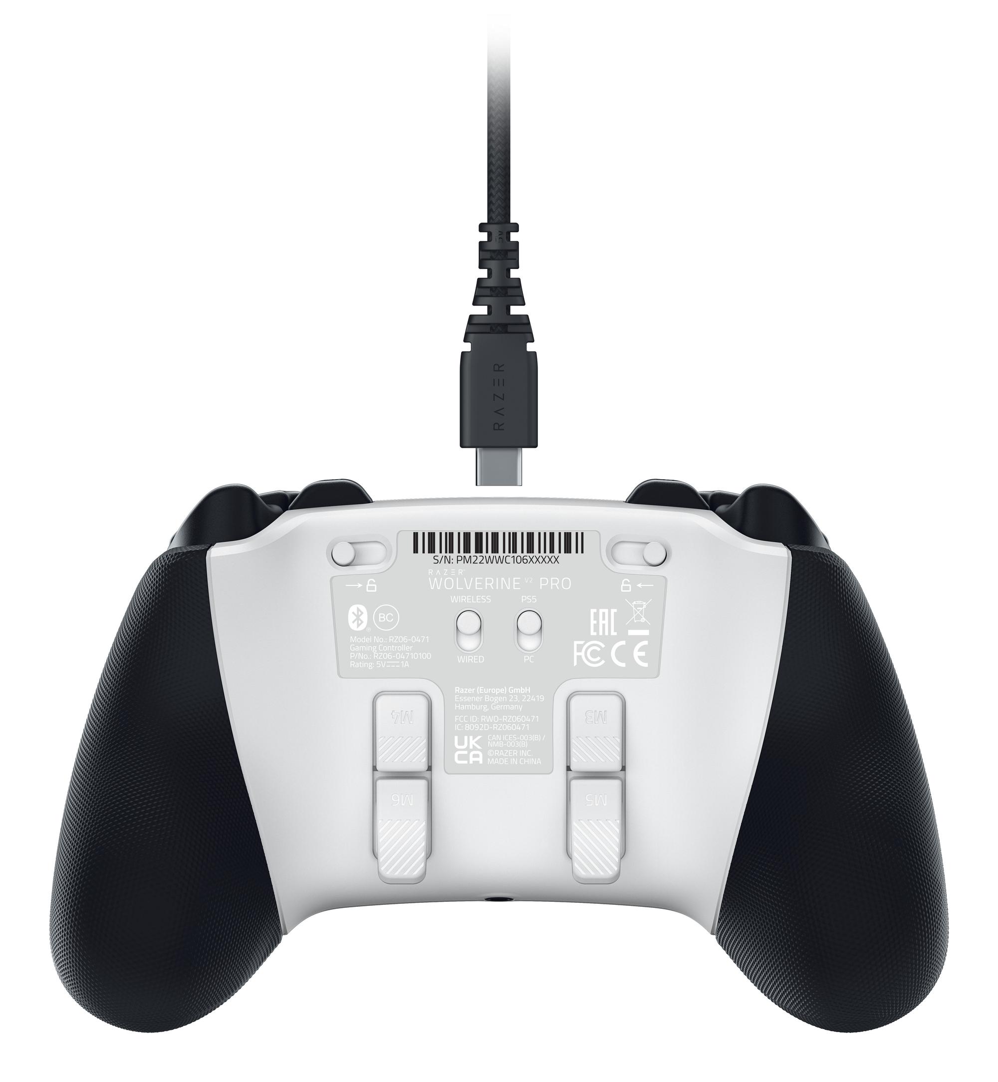 Razer Controller Wolverine V2 Pro / RZ06-04710200-R3G1 Weiß