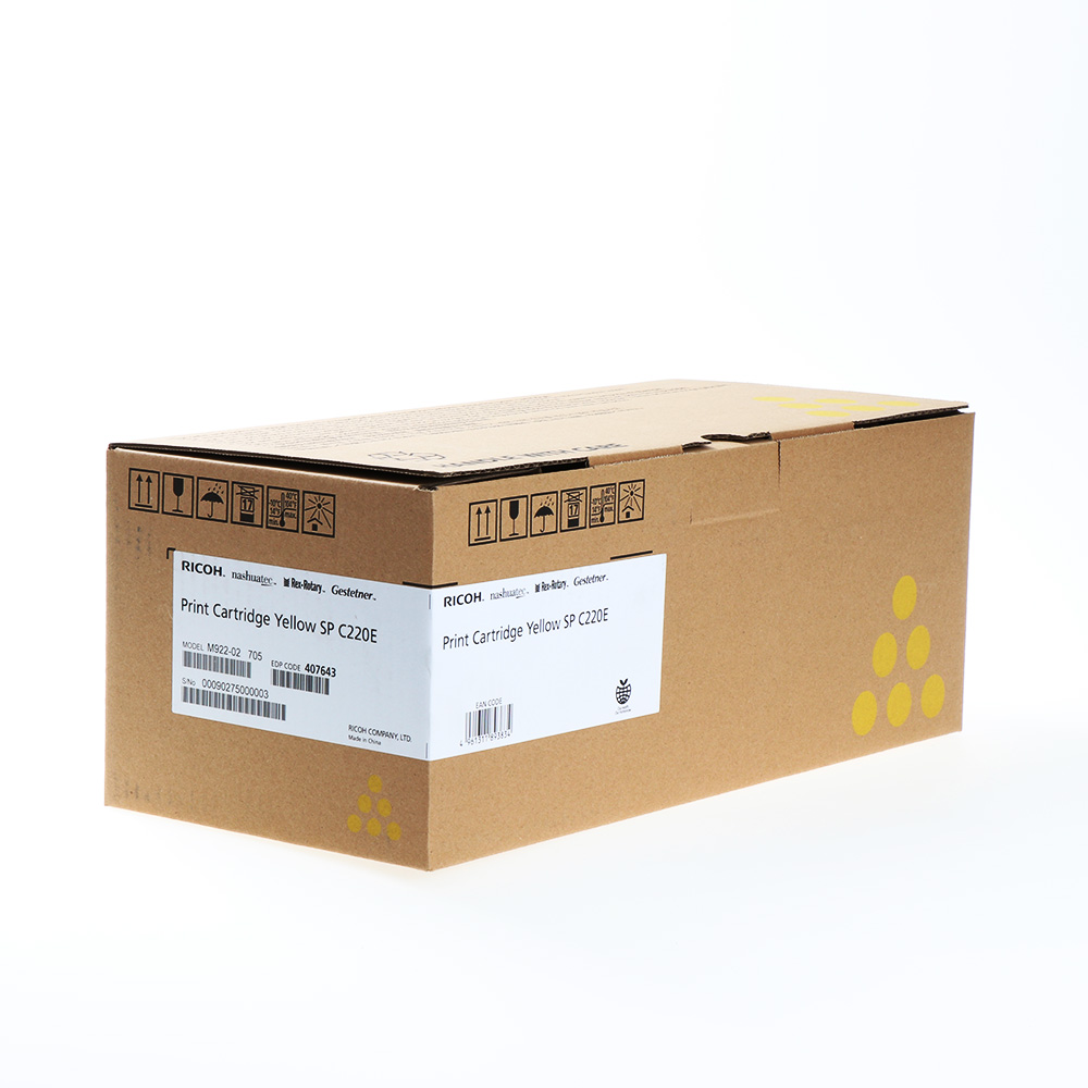 Ricoh Toner SP C220E / 407643 Yellow (406055)