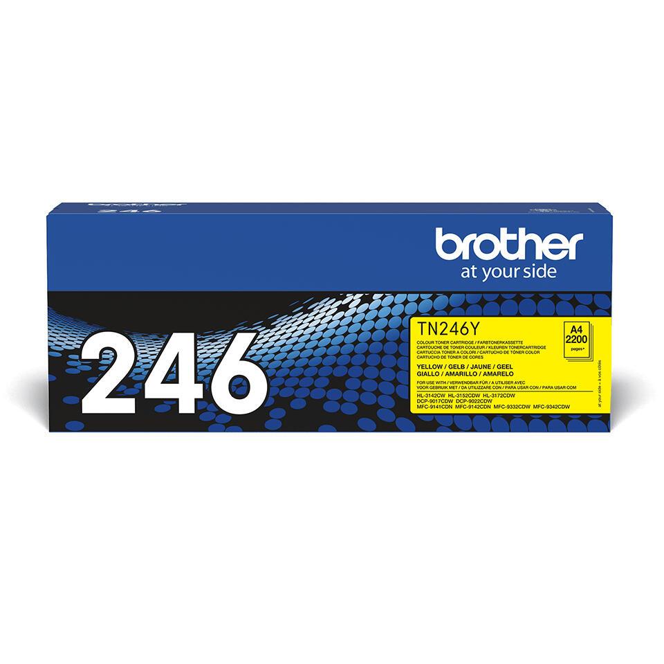 Brother Tóner TN-246Y / TN246Y Amarillo XL