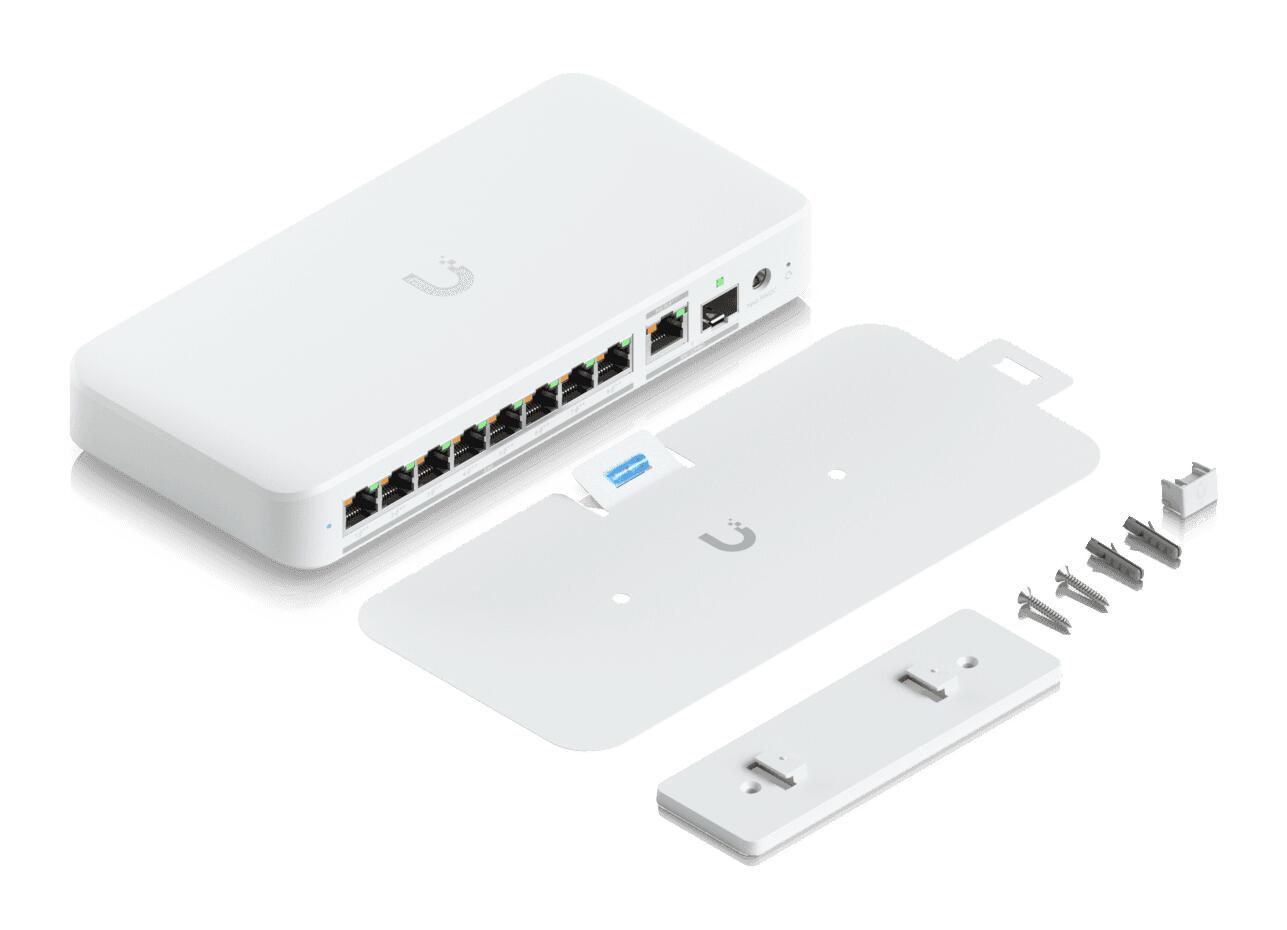 Ubiquiti Switch UniFi Flex 2.5G POE / USW-FLEX-2.5G-8-POE Weiß
