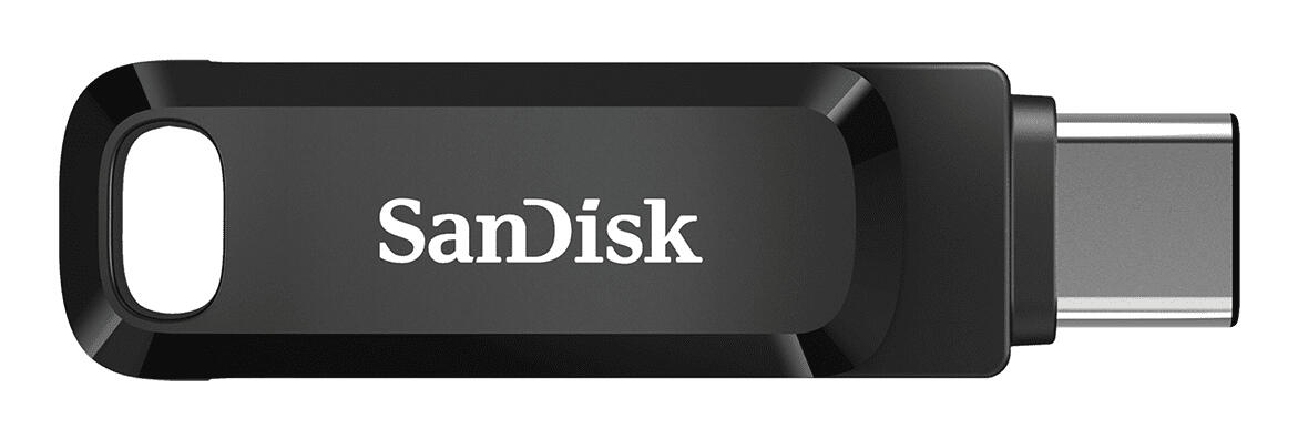 SanDisk USB stick Ultra Dual Drive Go 64GB / SDDDC3-064G-G46 Black