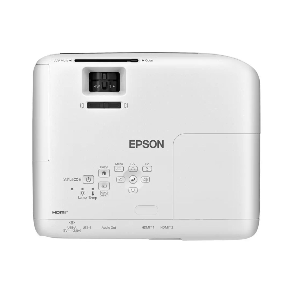 Epson Projector EB-FH08 / V11HB54040 White Epson Projector EB-FH08 / V11HB54040 White