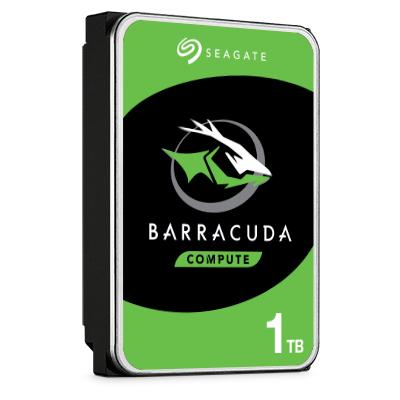 Seagate HDD Barracuda 1TB / ST1000DM014 Noir, vert