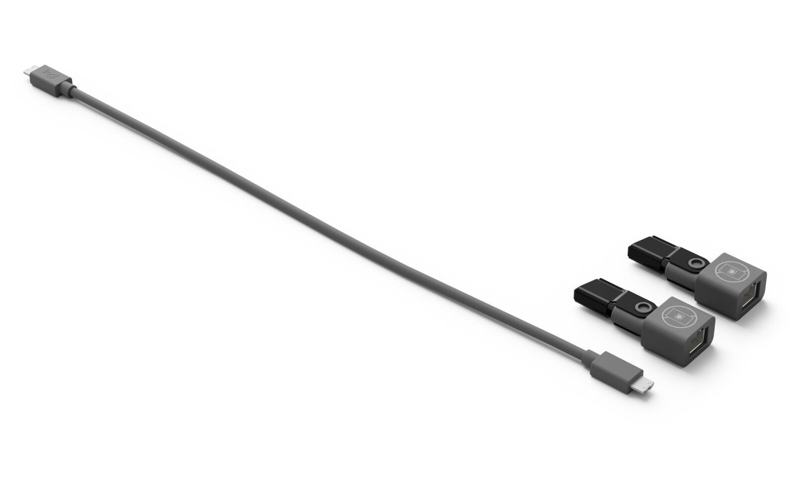 Logitech Adaptador Ethernet USB-C zu Ethernet / 952-000181 Grafito Multipack