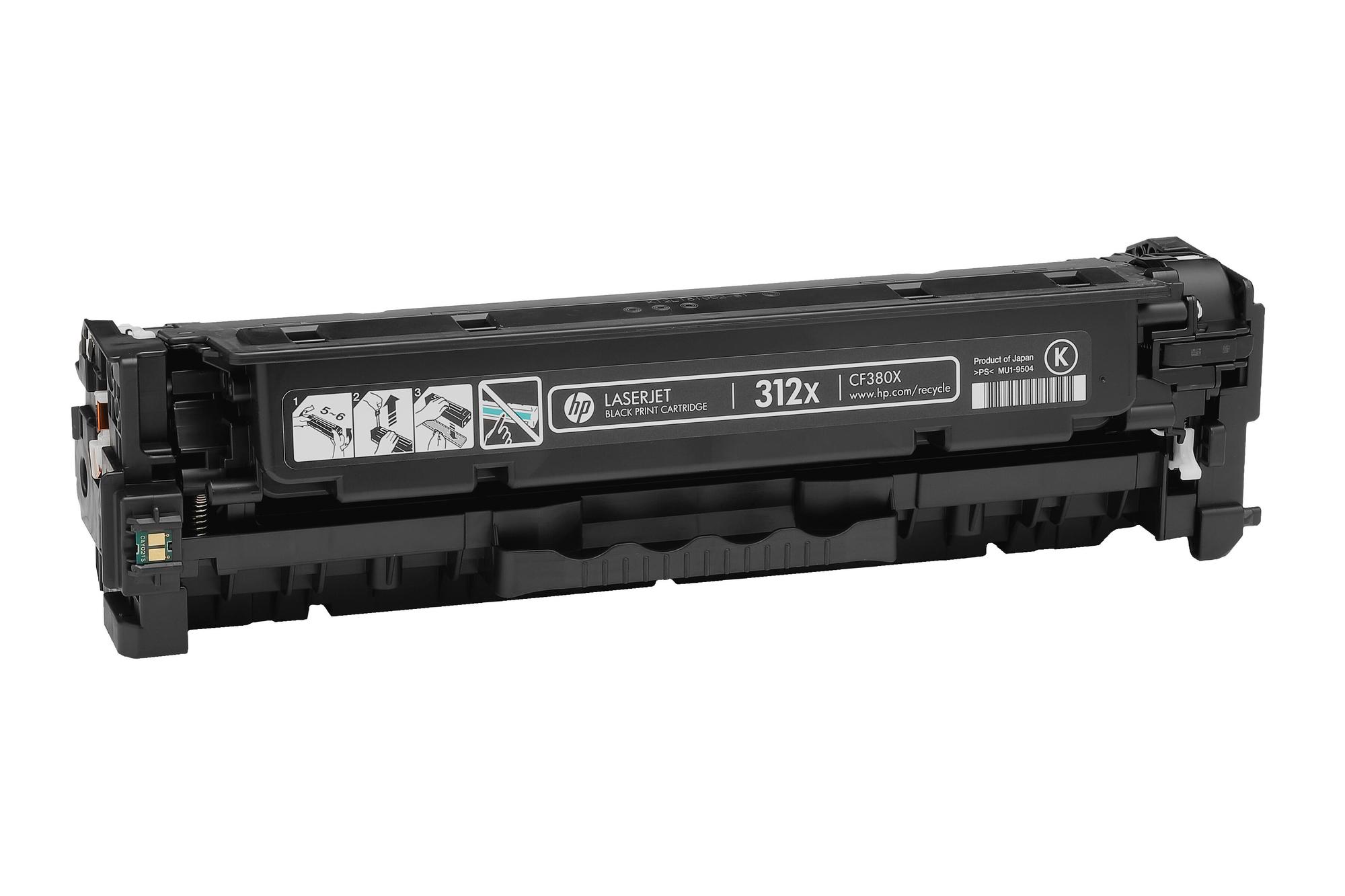 HP Tóner 312X / CF380X Negro XL