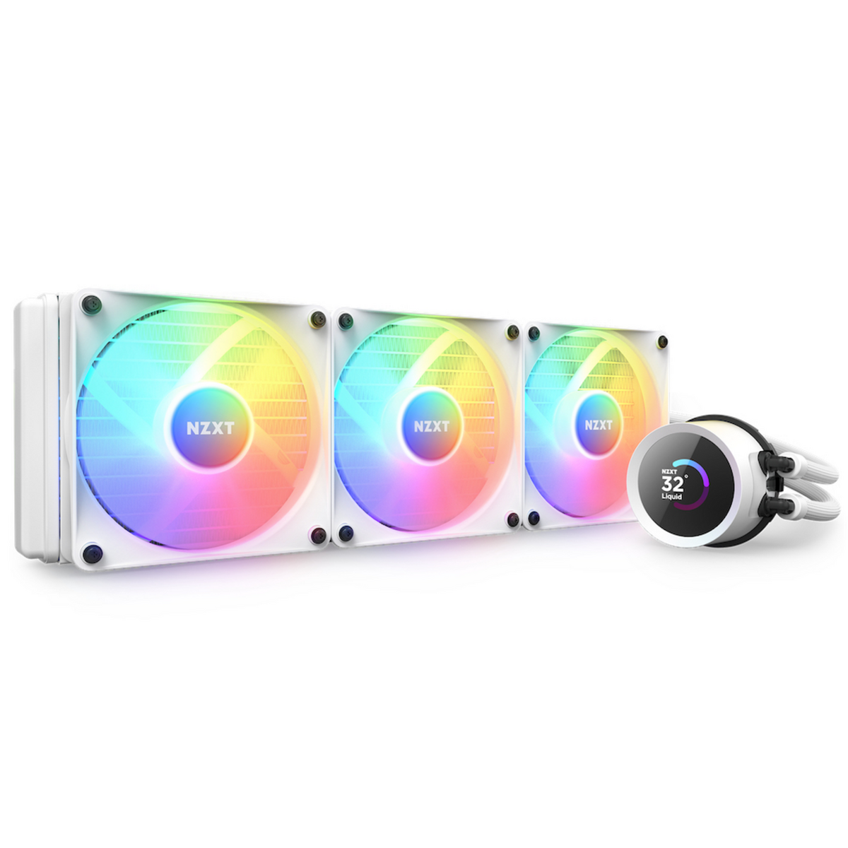 NZXT Wasserkühlung Kraken 360 RGB / RL-KR360-W1 Weiß