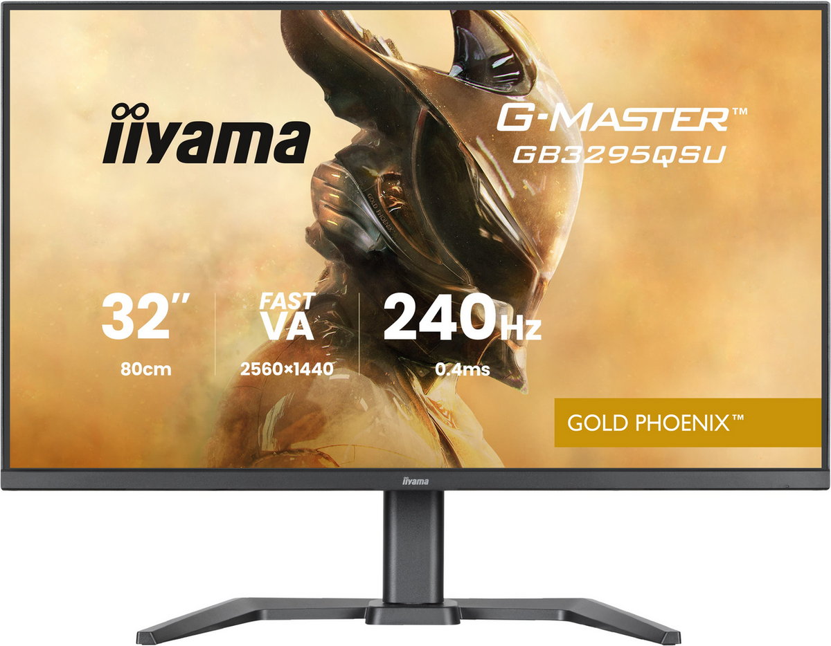 IIYAMA Monitor G-MASTER GB3295QSU / GB3295QSU-B1 Nero