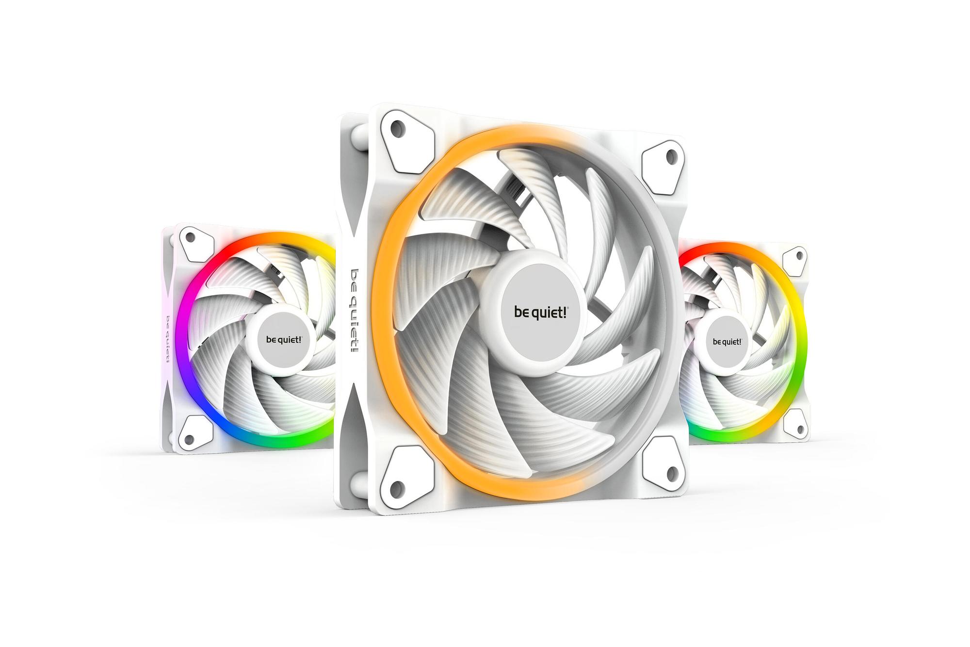 be quiet! Lüfter Light Wings 120mm High-Speed / BL101 Weiß