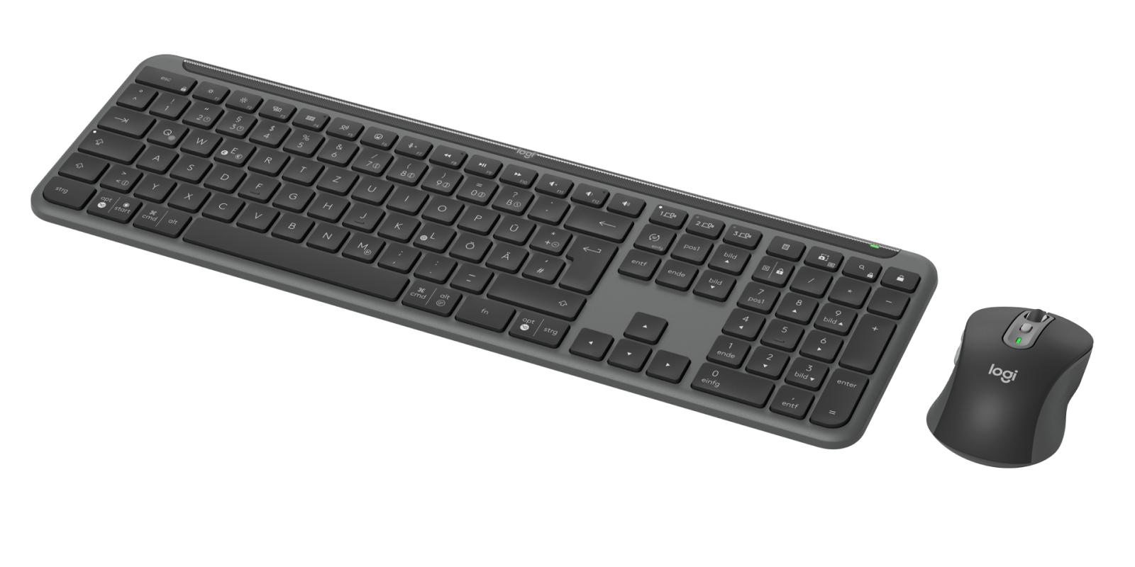 Logitech Set de ratón y teclado MK950 for Business / 920-012504 Grafito