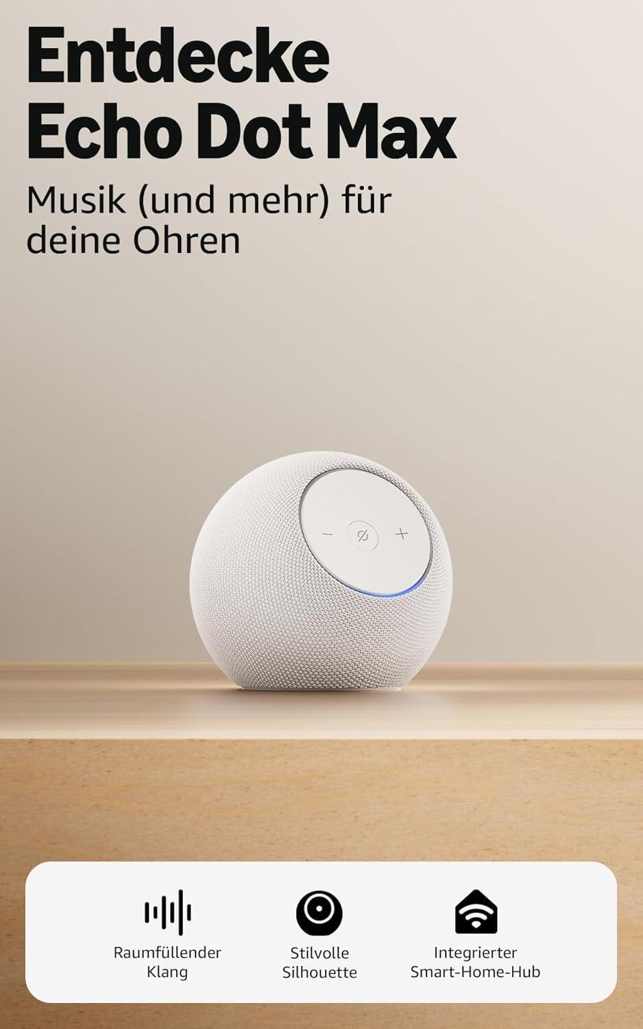 Amazon Smart home control Echo Dot Max / B0DKLVWZPF White
