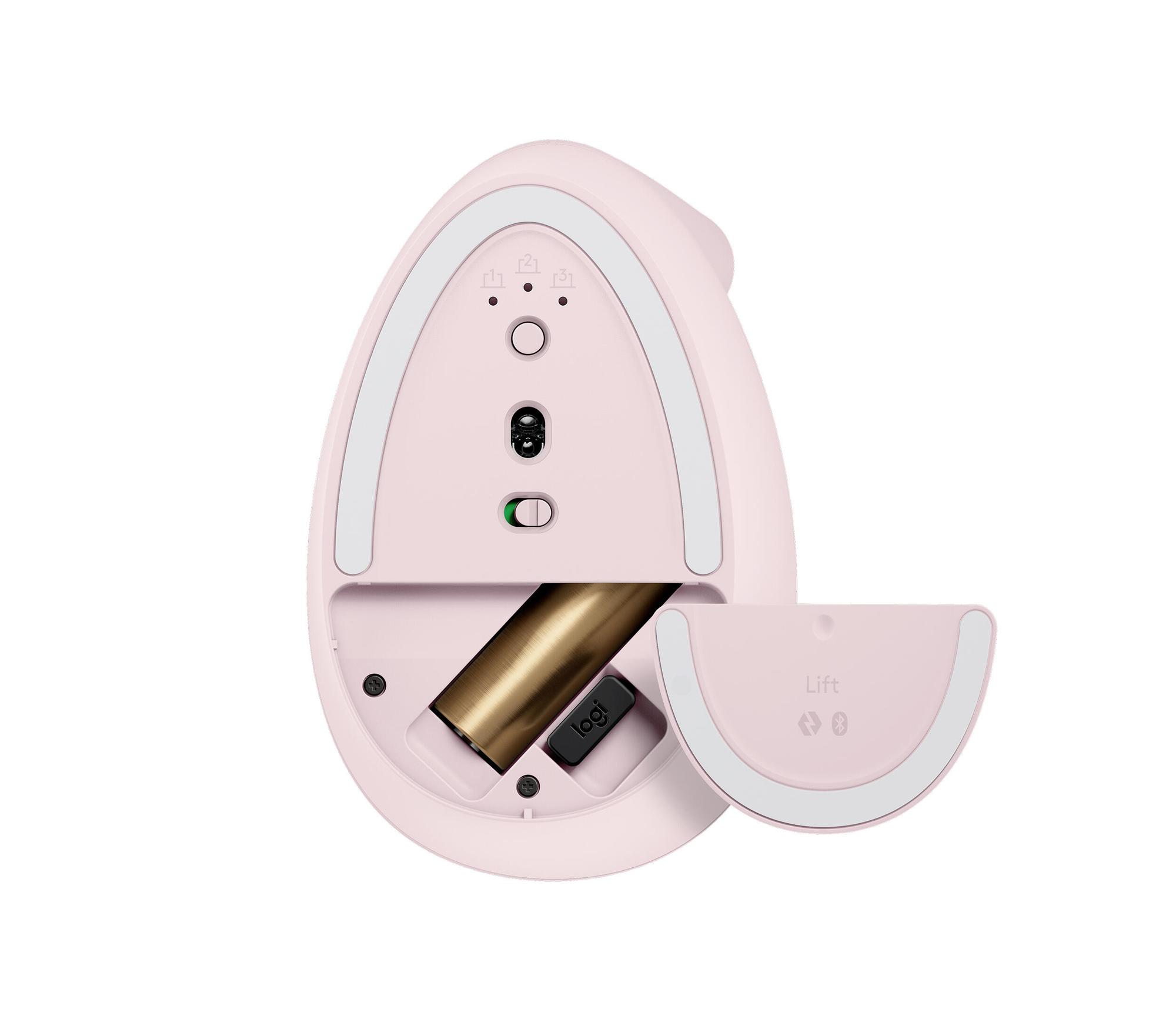 Logitech Maus Lift Vertical / 910-006478 Pink