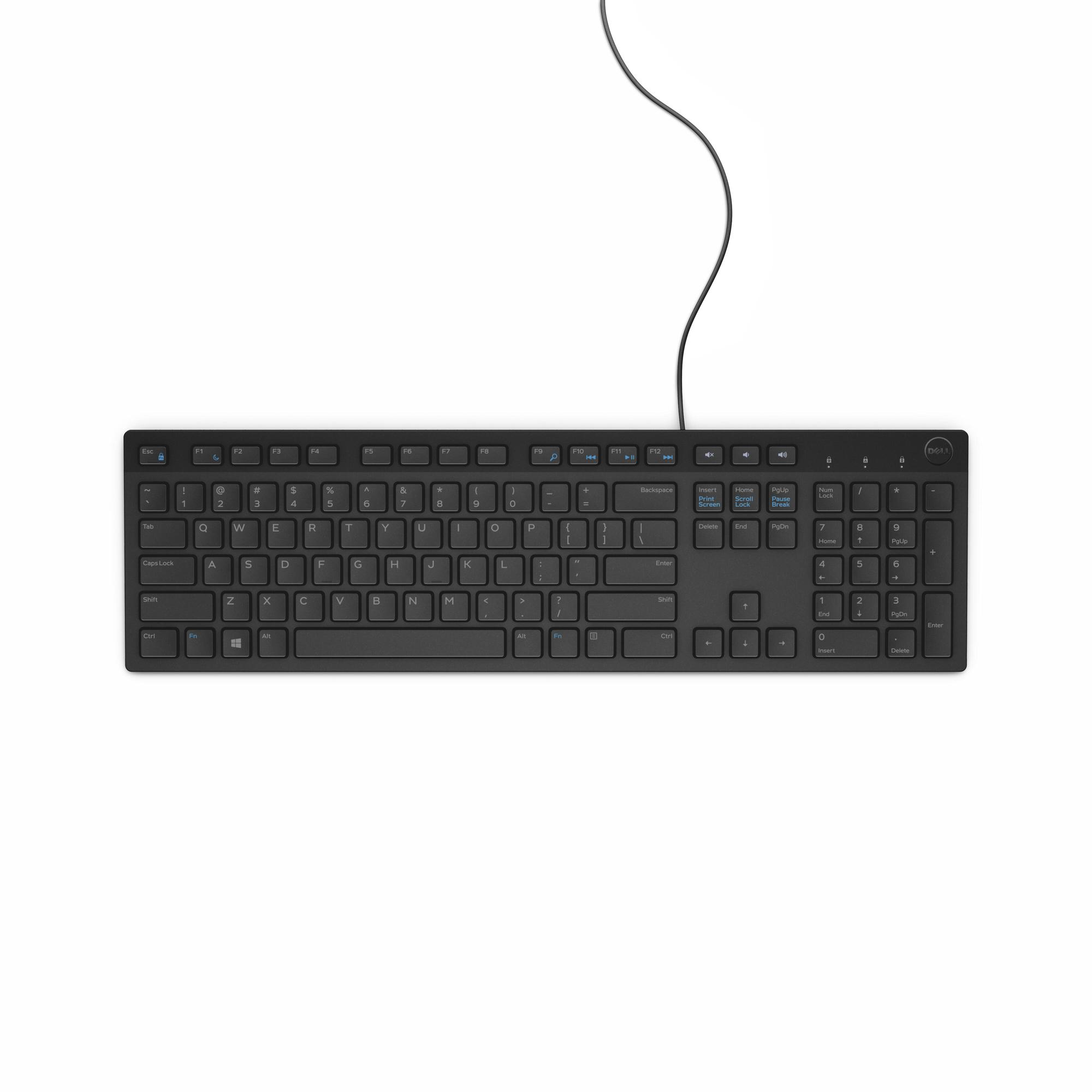 DELL Tastatur 580ADHE / 580-ADHE Schwarz