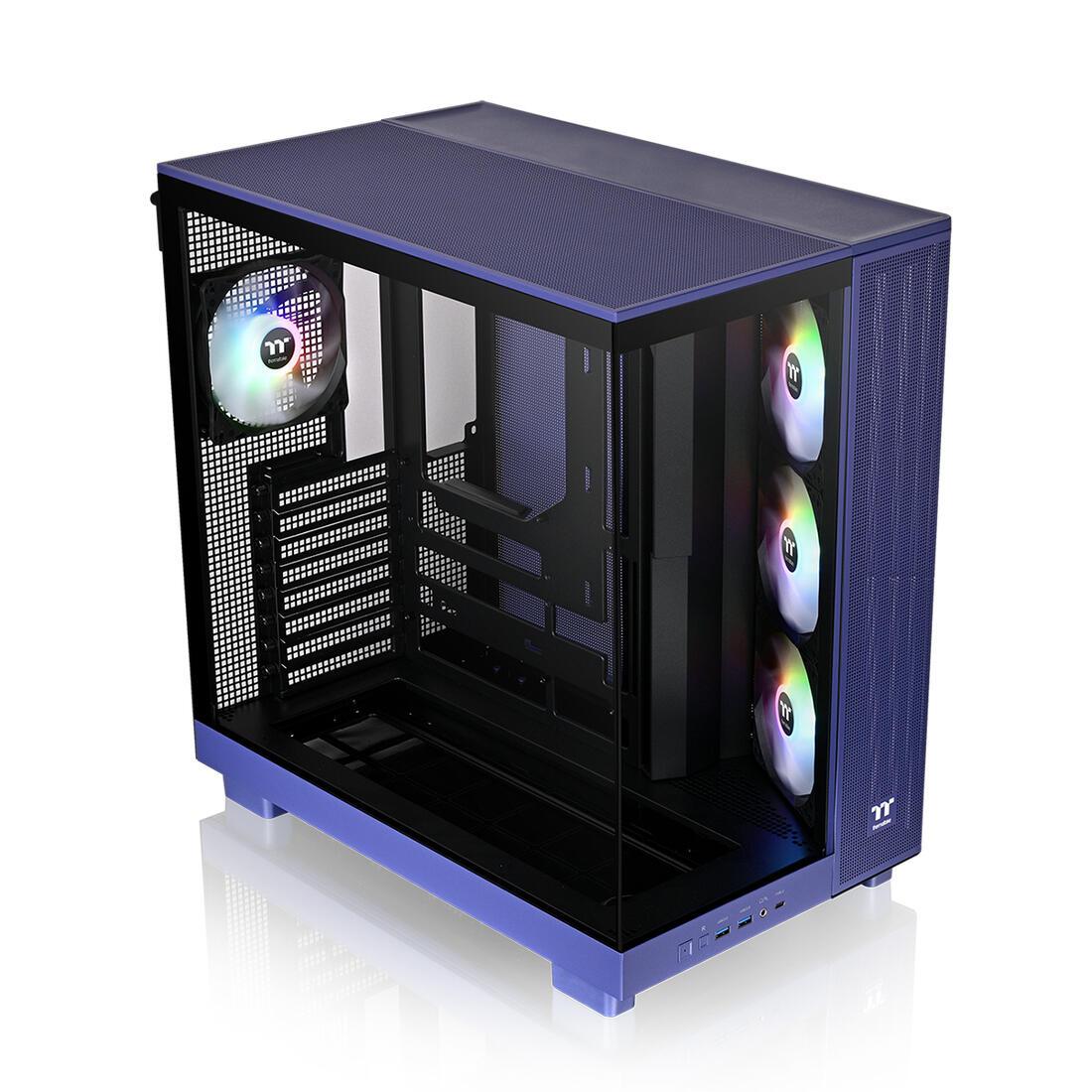 Thermaltake Carcasa de PC View 380 XL TG ARGB Future Dusk / CA-11E-00MNWN-00 Azul