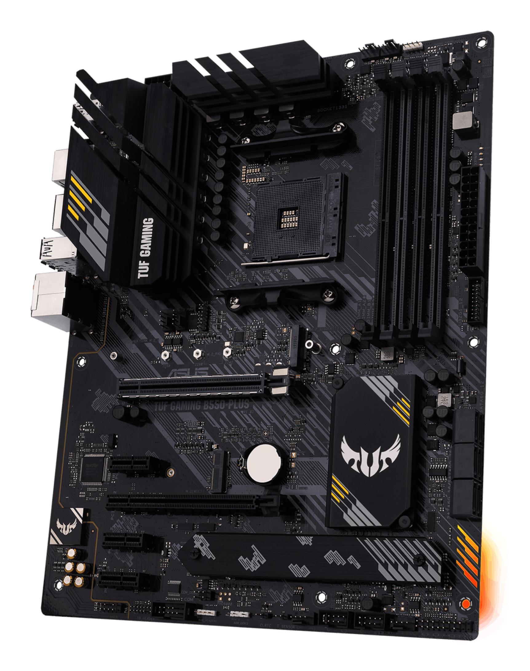 ASUS Carte mère TUF Gaming B550-Plus / 90MB14G0-M0EAY0 Noir