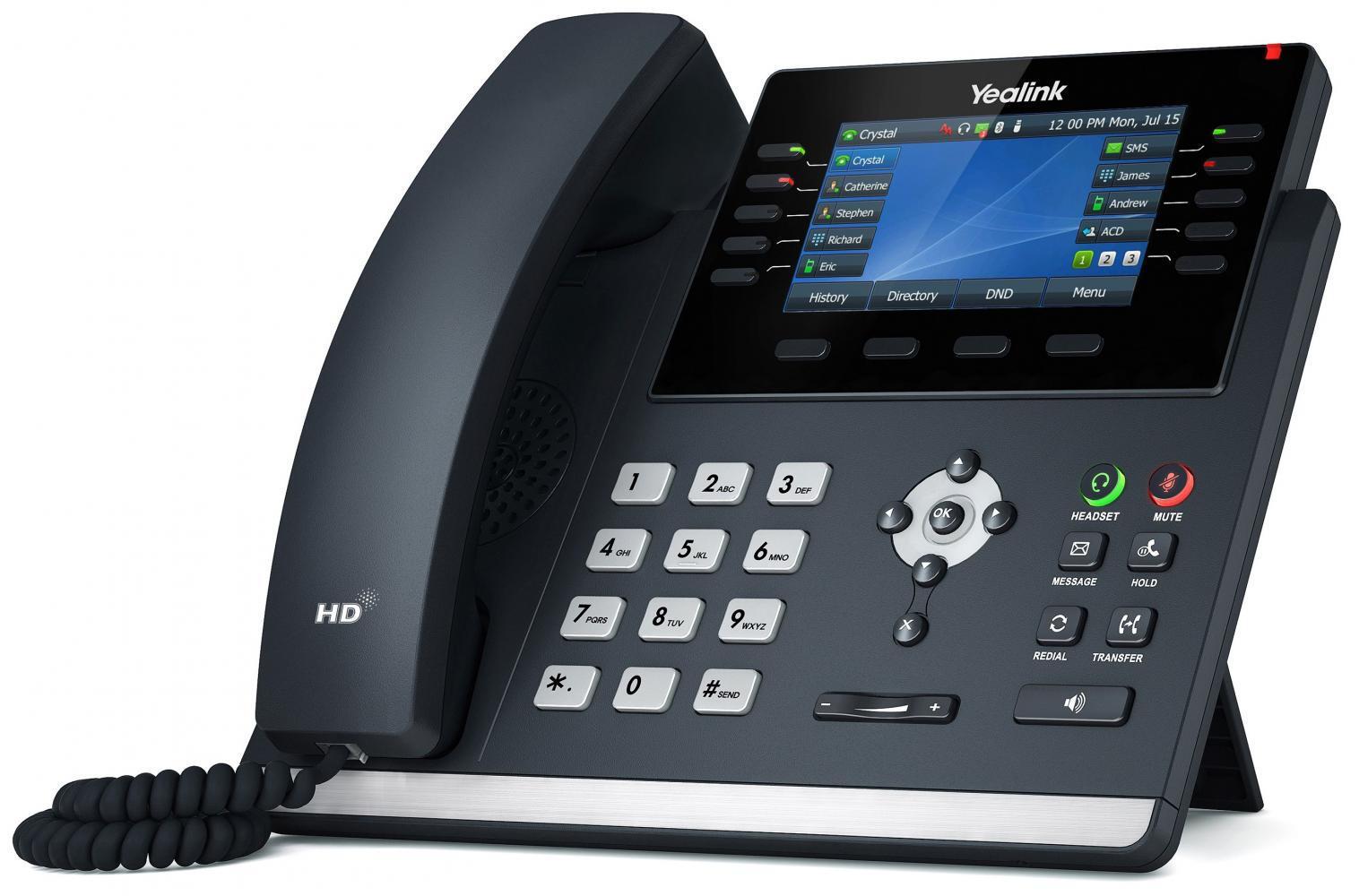 Yealink Telefon SIP-T46U / 1301203 Grau 10,9 cm (4.3")