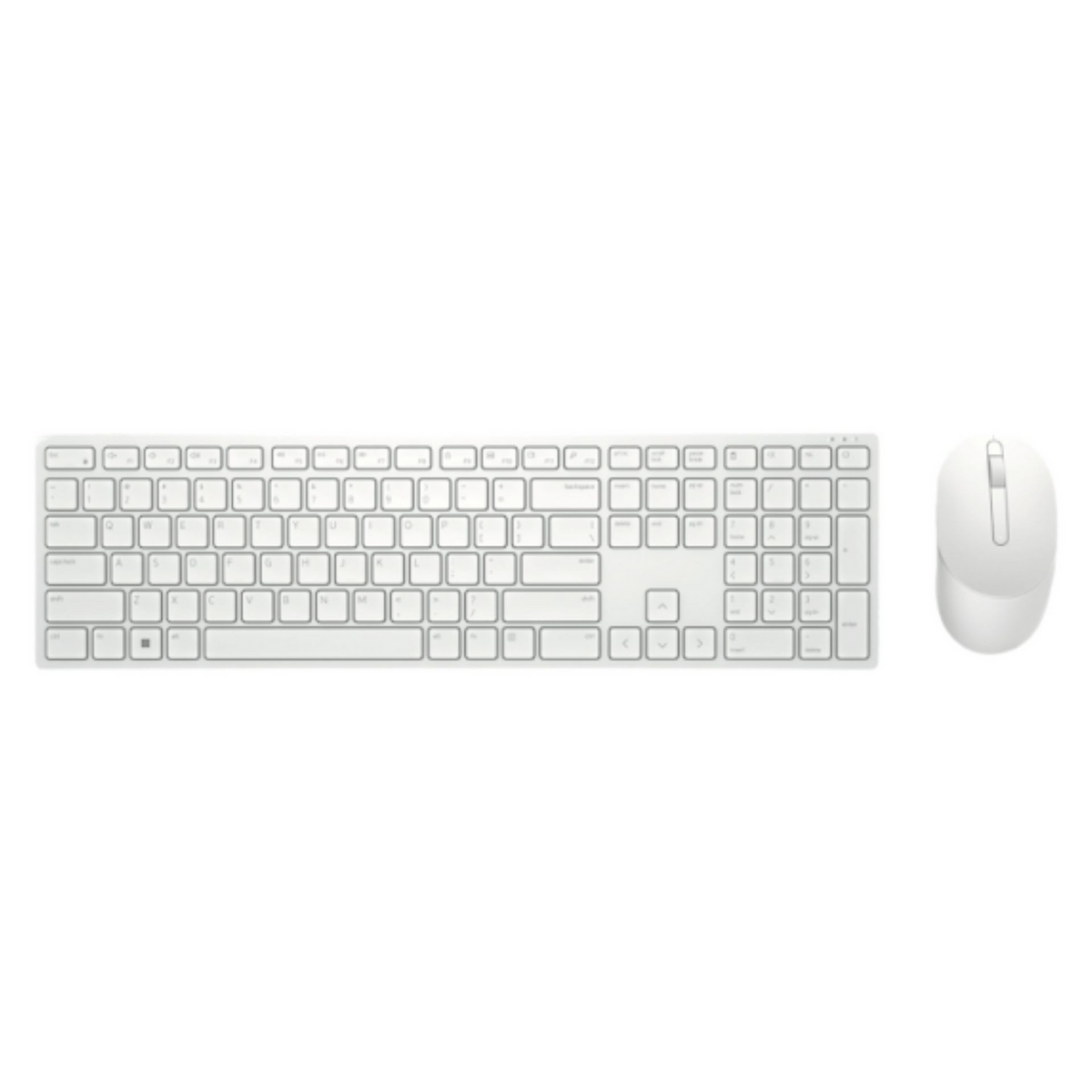 Dell Set de ratón y teclado Pro KM5221W / 580-AKFD Blanco (KM5221W-WH-GER)