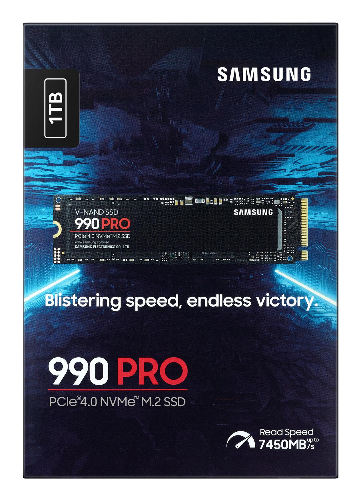 Samsung SSD M.2 Samsung 990 Pro / MZ-V9P1T0BW Multicolor