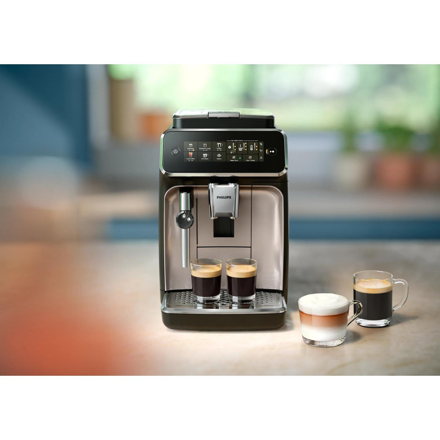 Philips Máquina de café totalmente automática Series 3300 / EP3329/70 Negro, plata