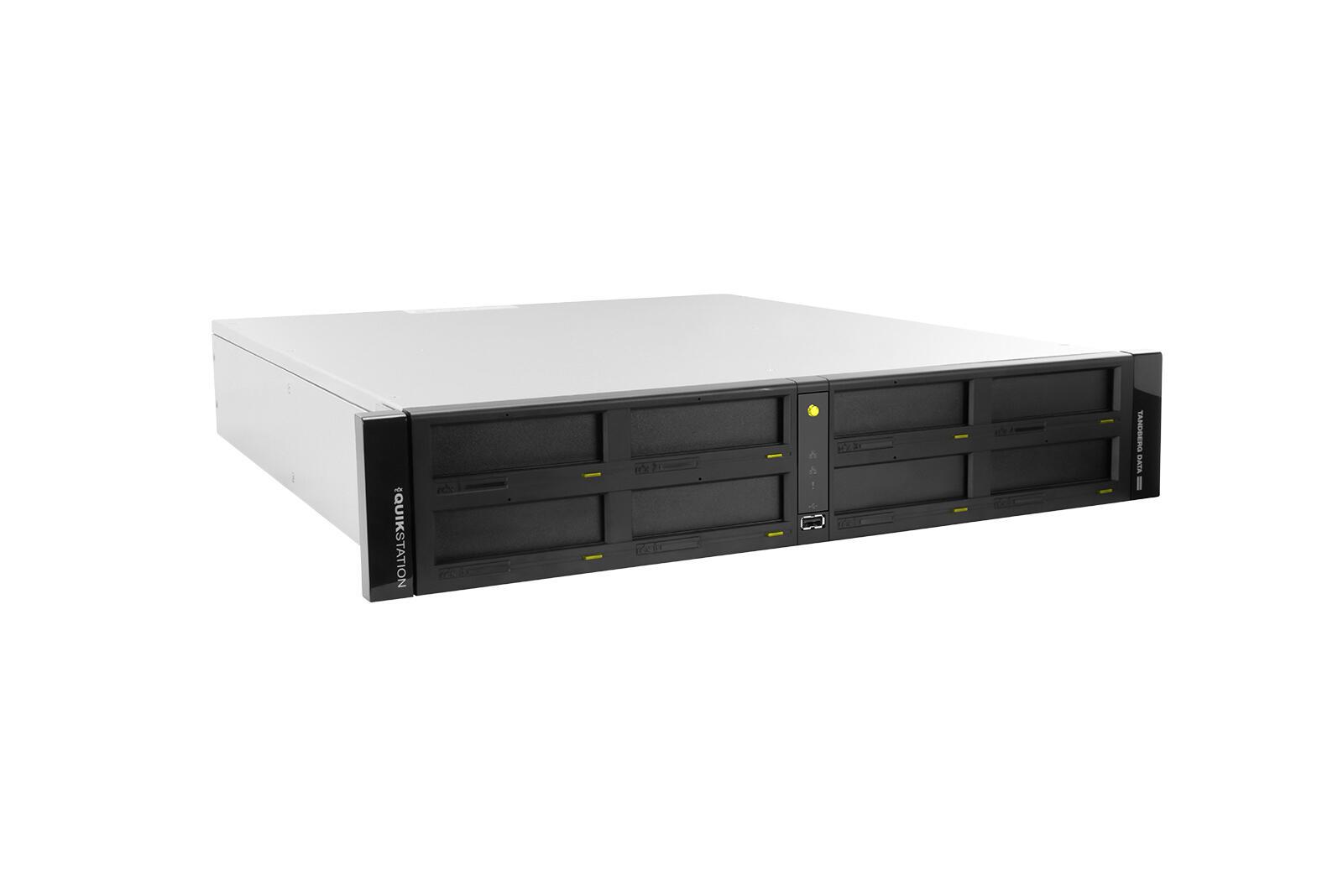 Tandberg Data Rack QuikStation RDX 8 RM / 8945-RDX Black, white
