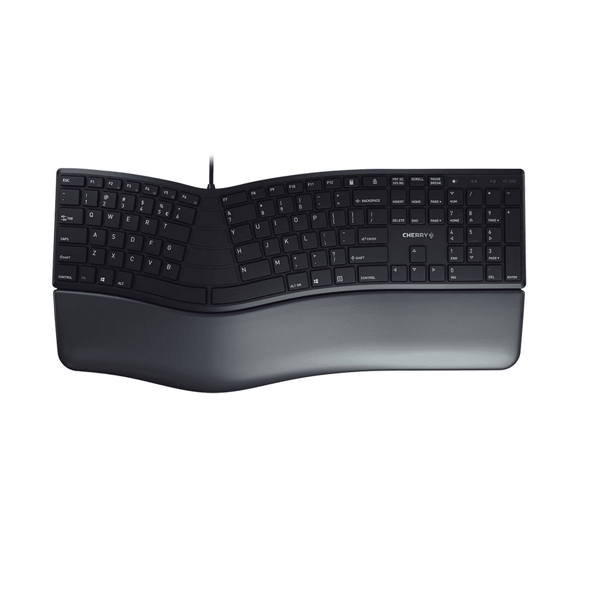 Cherry Teclado KC 4500 ERGO / JK-4500EU-2 Negro